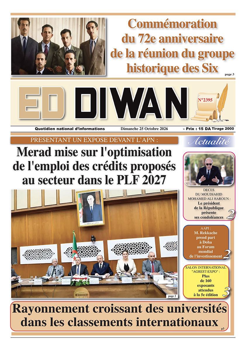 Édition du 2026-10-25