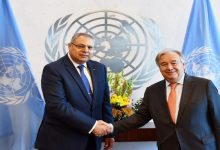 Photo of ONU: l’ambassadeur Sofiane Mimouni reçu par Antonio Guterres