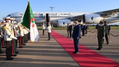 Photo of Le Président Tebboune regagne Alger au terme d’une visite d’Etat en Italie