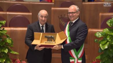 Photo of Le Président Tebboune honoré par le Maire de Rome