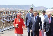 Photo of Arrivée du vice-président turc Fuat Oktay à Oran pour assister à la cérémonie d’ouverture