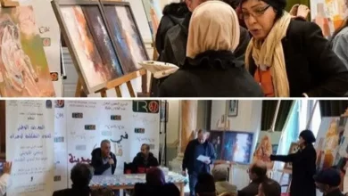 Photo of Salon d’arts plastiques à Oran : les personnes aux besoins spécifiques innovent dans le travail artistique