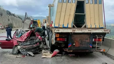 Photo of Bouira : un mort dans une collision entre un camion et une voiture à Bouderbala