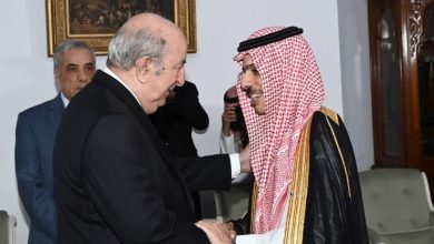 Photo of Le président de la République reçoit le ministre saoudien des Affaires étrangères