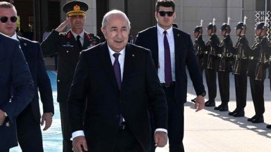 Photo of Le Président de la République regagne Alger après une visite de travail en Turquie