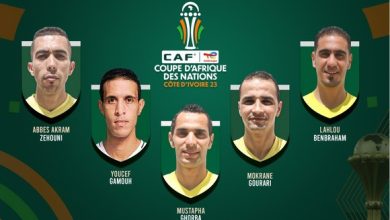 Photo of CAN-2023: cinq arbitres algériens retenus pour la phase finale