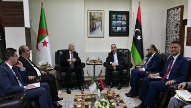 Photo of Attaf s’entretient avec le Chargé de la gestion du ministère libyen des Affaires étrangères