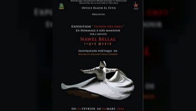 Photo of Vernissage à Alger de l’exposition « Fusion des âmes » de Nawel Bellal