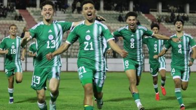 Photo of Tournoi international d’Alger U20: Algérie – Egypte (2-1)