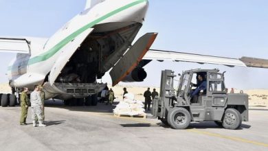 Photo of Aides humanitaires pour Ghaza: deux avions des Forces aériennes algériennes se posent lundi à l’Aéroport d’El-Arich en Egypte