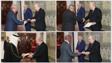 Photo of Le Président de la République reçoit les lettres de créances de quatre nouveaux ambassadeurs
