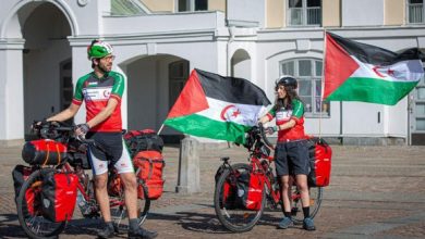 Photo of Un couple de Suédois fait 48.000 kilomètres à vélo en soutien à la cause sahraouie
