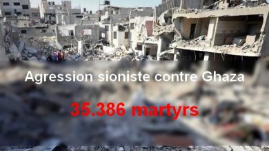 Photo of Ghaza: le bilan de l’agression sioniste s’élève à 35.386 martyrs