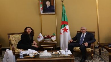 Photo of Le ministre de la Justice reçoit la cheffe de la délégation du CICR en Algérie