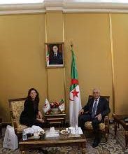 Photo of Le ministre de la Justice reçoit la cheffe de la délégation du CICR en Algérie