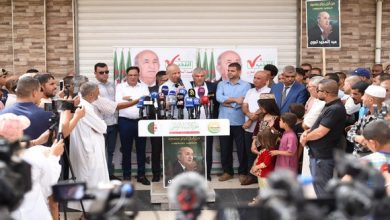 Photo of Présidentielle: soutenir le candidat indépendant M. Abdelmadjid Tebboune pour le parachèvement des réalisations