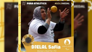 Photo of JP/Poids assis: Safia Djelal remporte l’or et réalise un nouveau record des jeux