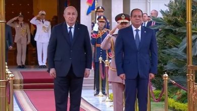 Photo of Accueil officiel réservé au président de la République au Palais présidentiel au Caire