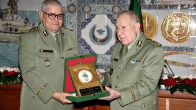 Photo of Le Général d’Armée Saïd Chanegriha félicite les participants au défilé militaire