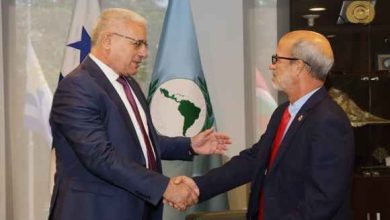 Photo of Boughali reçu par le président du Parlement de l’Amérique latine et des Caraïbes