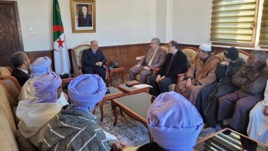 Photo of Laghouat: Belmehdi reçoit les étudiants de l’Institut de formation spécialisé des personnels du secteur