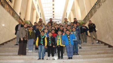 Photo of Le groupe Al-Nasr des scouts musulmans de Bougaa en visite pédagogique au siège de l’APN