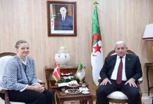 Photo of Boughali reçoit l’ambassadrice du Royaume du Danemark à Alger