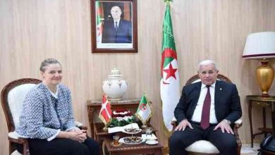 Photo of Boughali reçoit l’ambassadrice du Royaume du Danemark à Alger