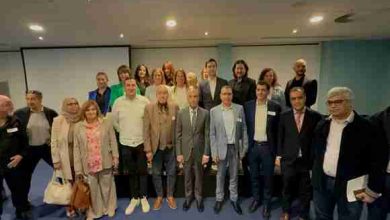 Photo of Chaib rencontre les membres de la communauté nationale établie en Belgique et au Luxembourg