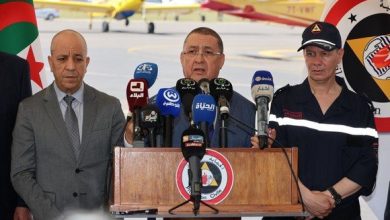 Photo of Merad supervise la mise en service du dispositif aérien de lutte contre les incendies de forêt