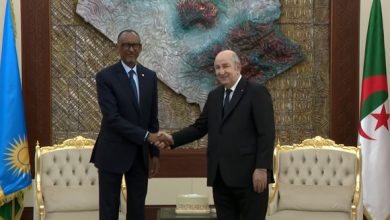 Photo of Le président de la République s’entretient avec son homologue rwandais